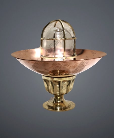 Replica Nautical Antique Bulkhead Lamp Fixture